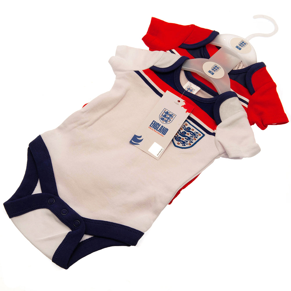 England FA 2 Pack Bodysuit 82 Retro - ScentiMelti Home Fragrance, Beauty & Gifts UK