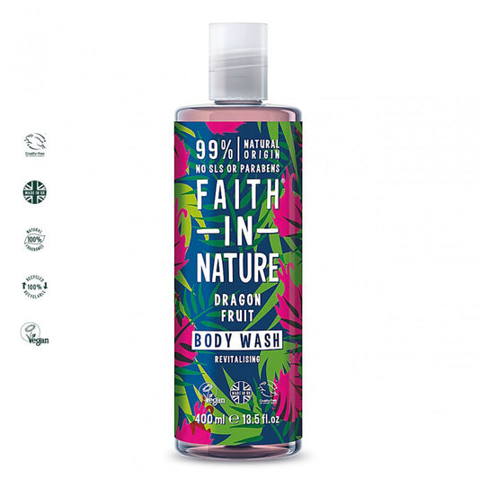 Faith in Nature Dragon Fruit Body Wash - 400ml - ScentiMelti Home Fragrance, Beauty & Gifts UK