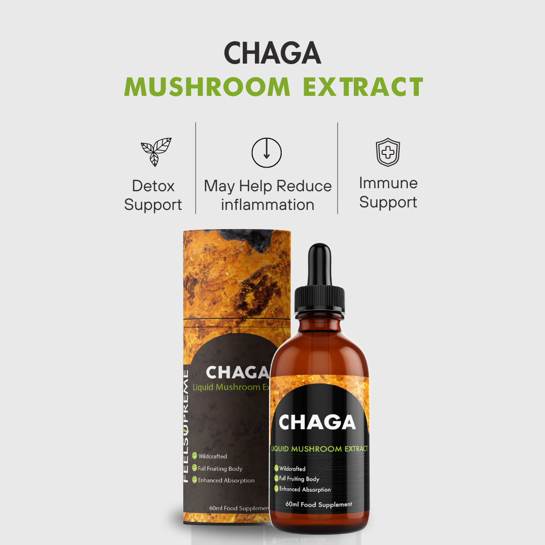 Chaga Mushroom Liquid Supplement Feel Supreme ScentiMelti Wax Melts