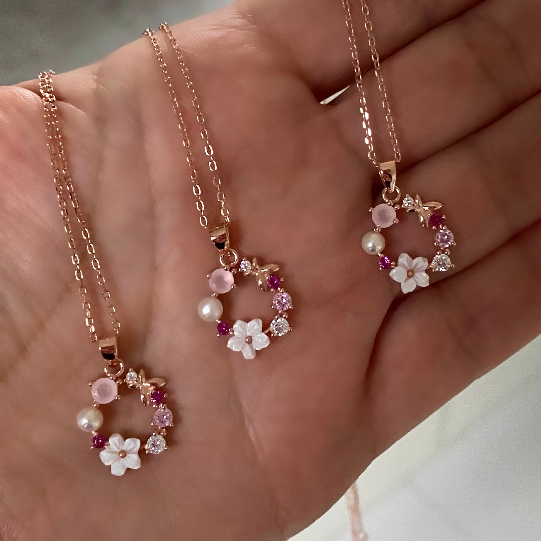 Spring Flower Necklaces - ScentiMelti Home Fragrance, Beauty & Gifts UK