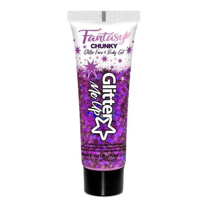 PaintGlow Fantasy Iridescent Chunky Glitter Gels, 12ml - ScentiMelti Home Fragrance, Beauty & Gifts UK