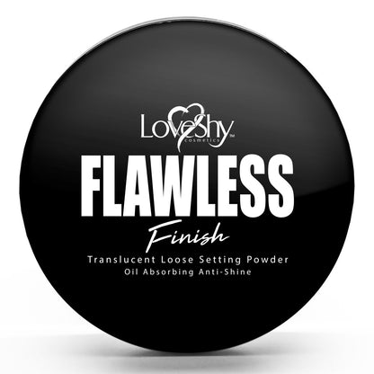 LoveShy Vegan Loose Setting Powder 5g with makeup sponge, translucent loose setting powder Beauty Goddess ScentiMelti Wax Melts