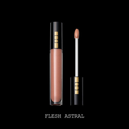 Pat McGrath Lust: Gloss Lip Gloss - Flesh Astral (Rose With Gold Shimmer) - ScentiMelti Home Fragrance, Beauty & Gifts UK