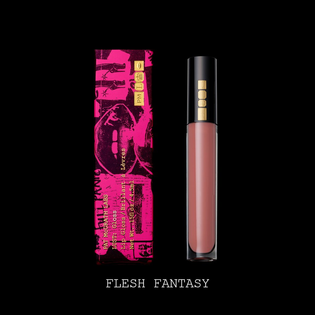 Pat McGrath Lust: Gloss Lip Gloss - Flesh Fantasy (Lush Pink Beige) - ScentiMelti Home Fragrance, Beauty & Gifts UK