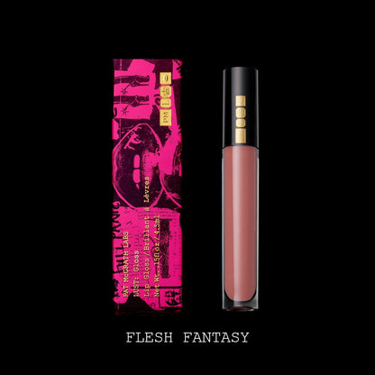 Pat McGrath Lust: Gloss Lip Gloss - Flesh Fantasy (Lush Pink Beige) - ScentiMelti Home Fragrance, Beauty & Gifts UK