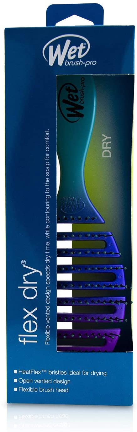 Wet Brush Pro Flex Dry Ombre Brush Teal Ombre - ScentiMelti Home Fragrance, Beauty & Gifts UK