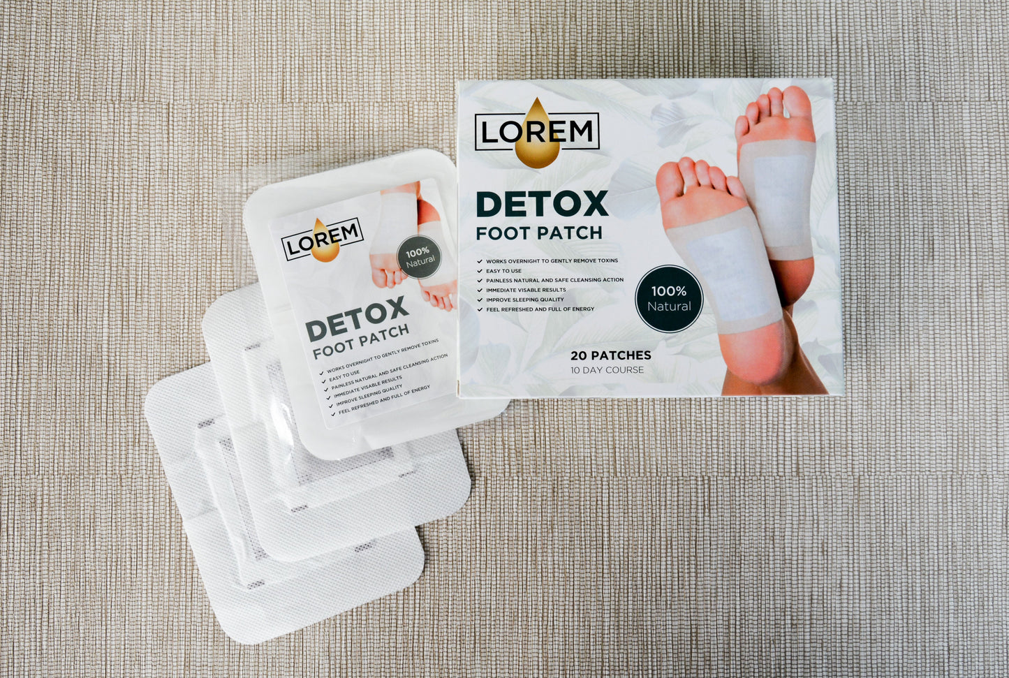 Lorem Detox Foot Patches Beauty Goddess ScentiMelti Wax Melts