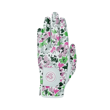 Motif Collection | Womens Floral Golf Glove - ScentiMelti Home Fragrance, Beauty & Gifts UK