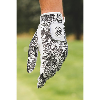 Tattoo Golf Glove | Motif Collection - ScentiMelti Home Fragrance, Beauty & Gifts UK