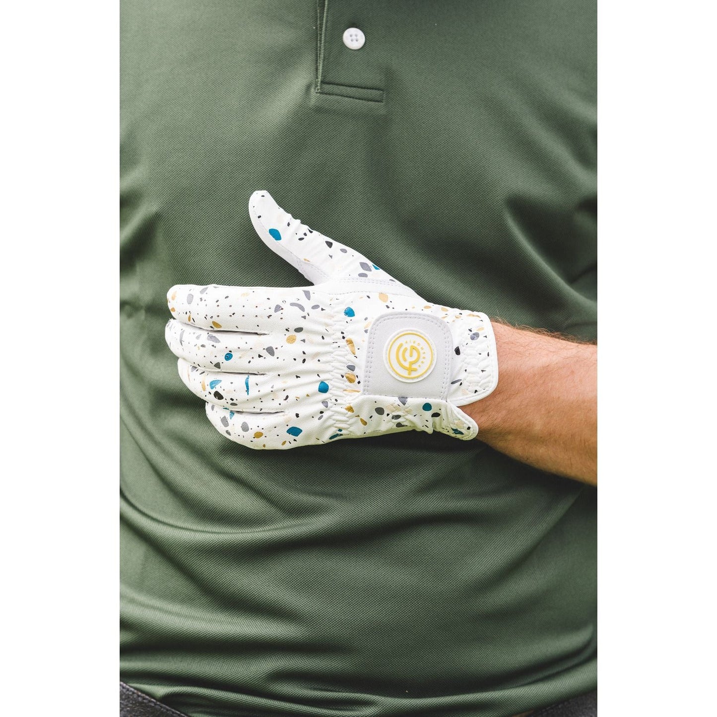 Terrazzo Golf Glove | Motif Collection - ScentiMelti Home Fragrance, Beauty & Gifts UK