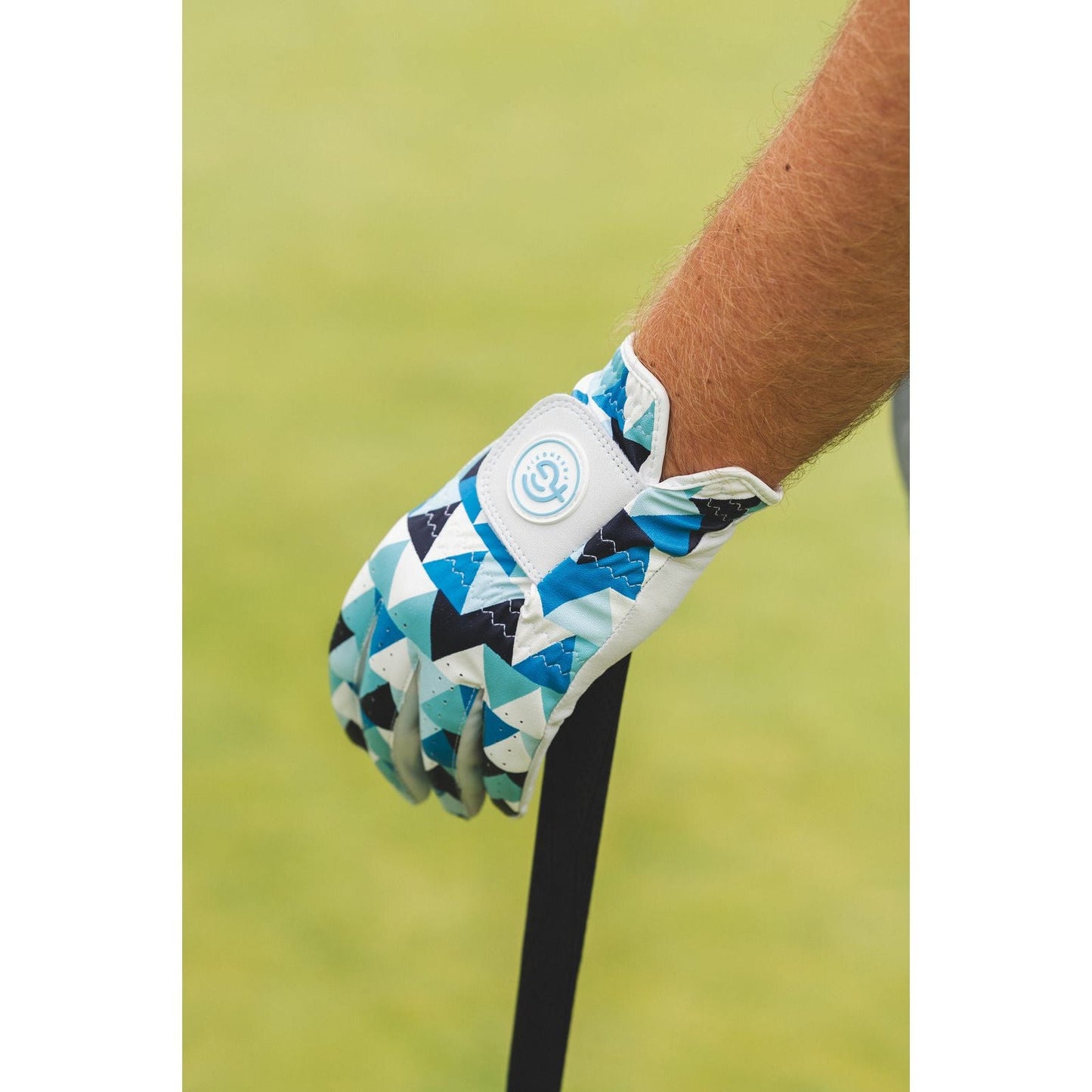 Geometric Golf Glove | Motif Collection - ScentiMelti Home Fragrance, Beauty & Gifts UK