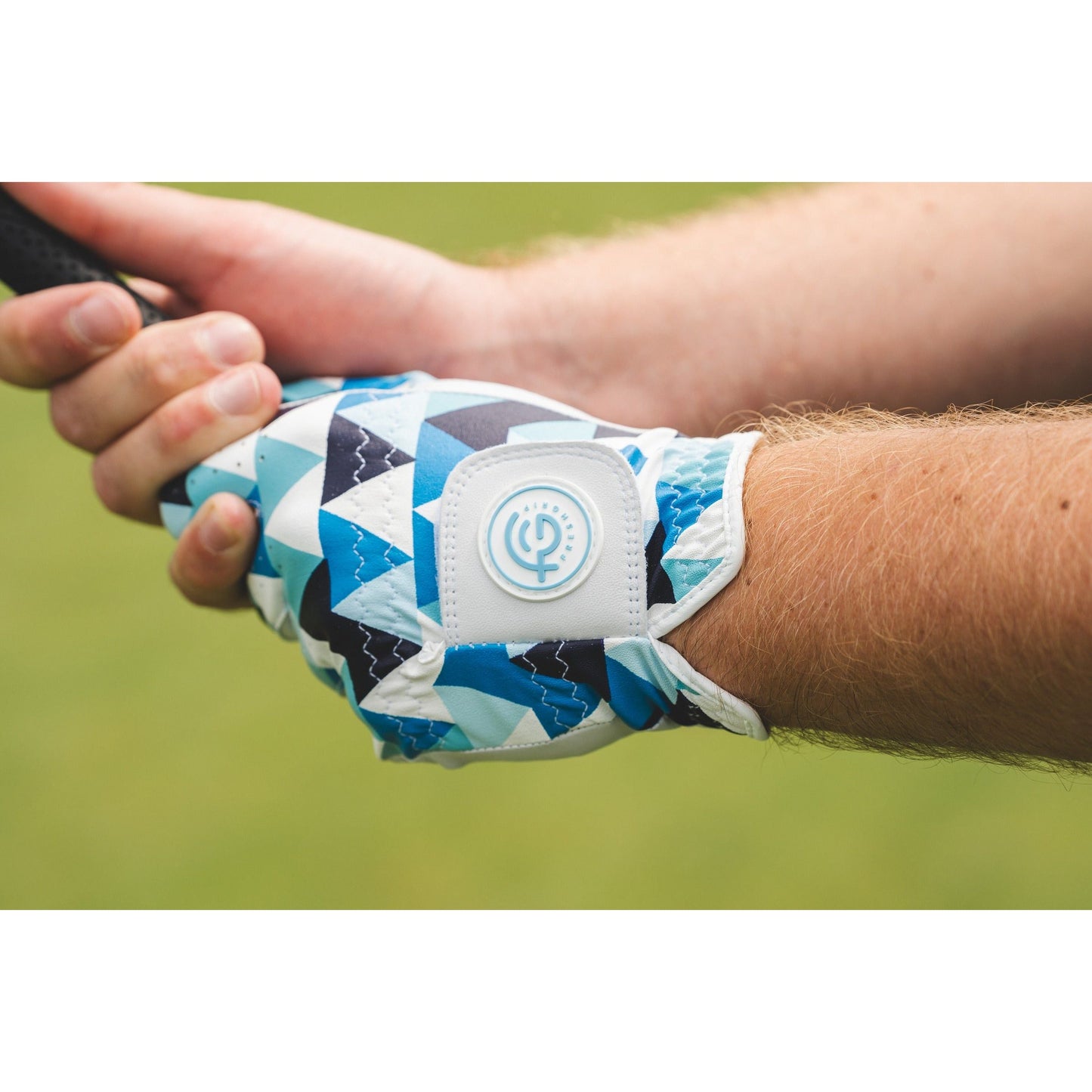 Geometric Golf Glove | Motif Collection - ScentiMelti Home Fragrance, Beauty & Gifts UK