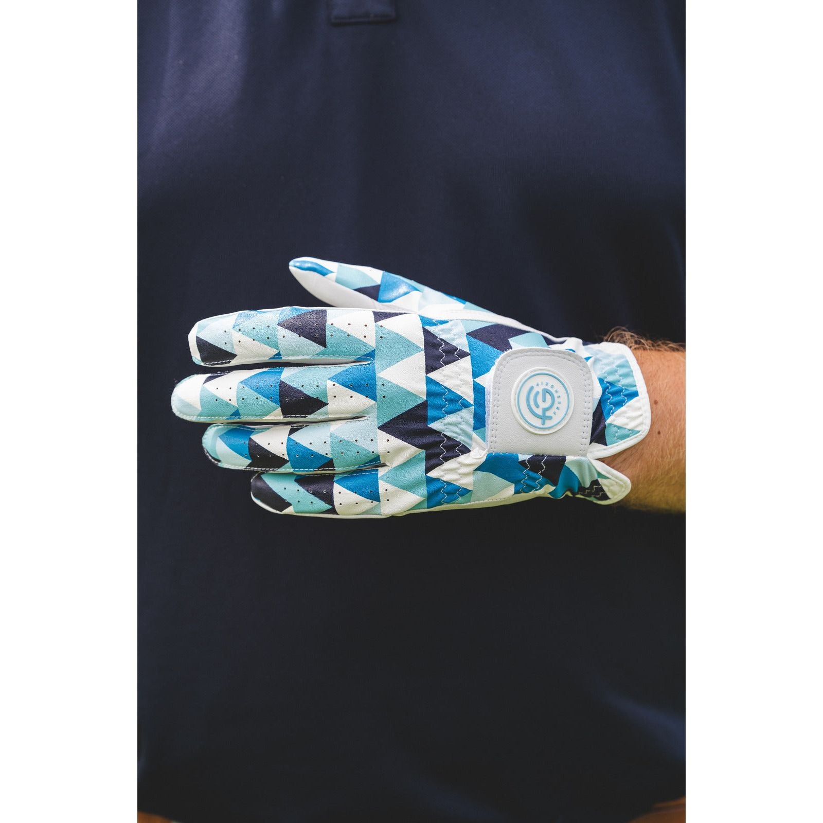 Geometric Golf Glove | Motif Collection - ScentiMelti Home Fragrance, Beauty & Gifts UK