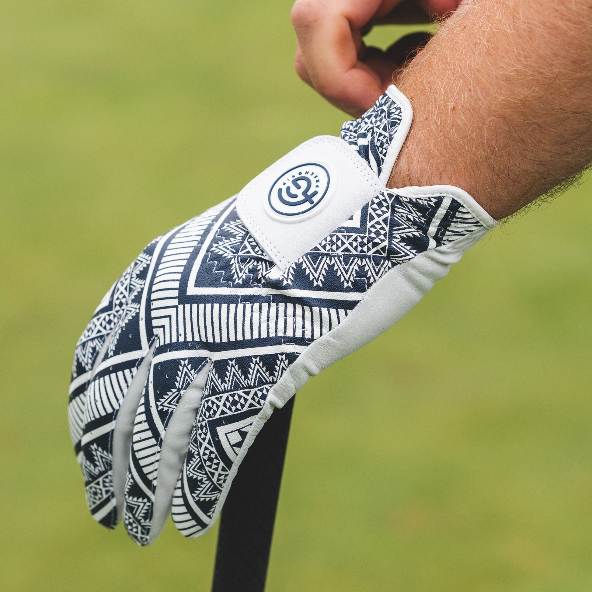 The Blue Aztec Golf Glove | Motif Collection FreshGrip ScentiMelti Wax Melts