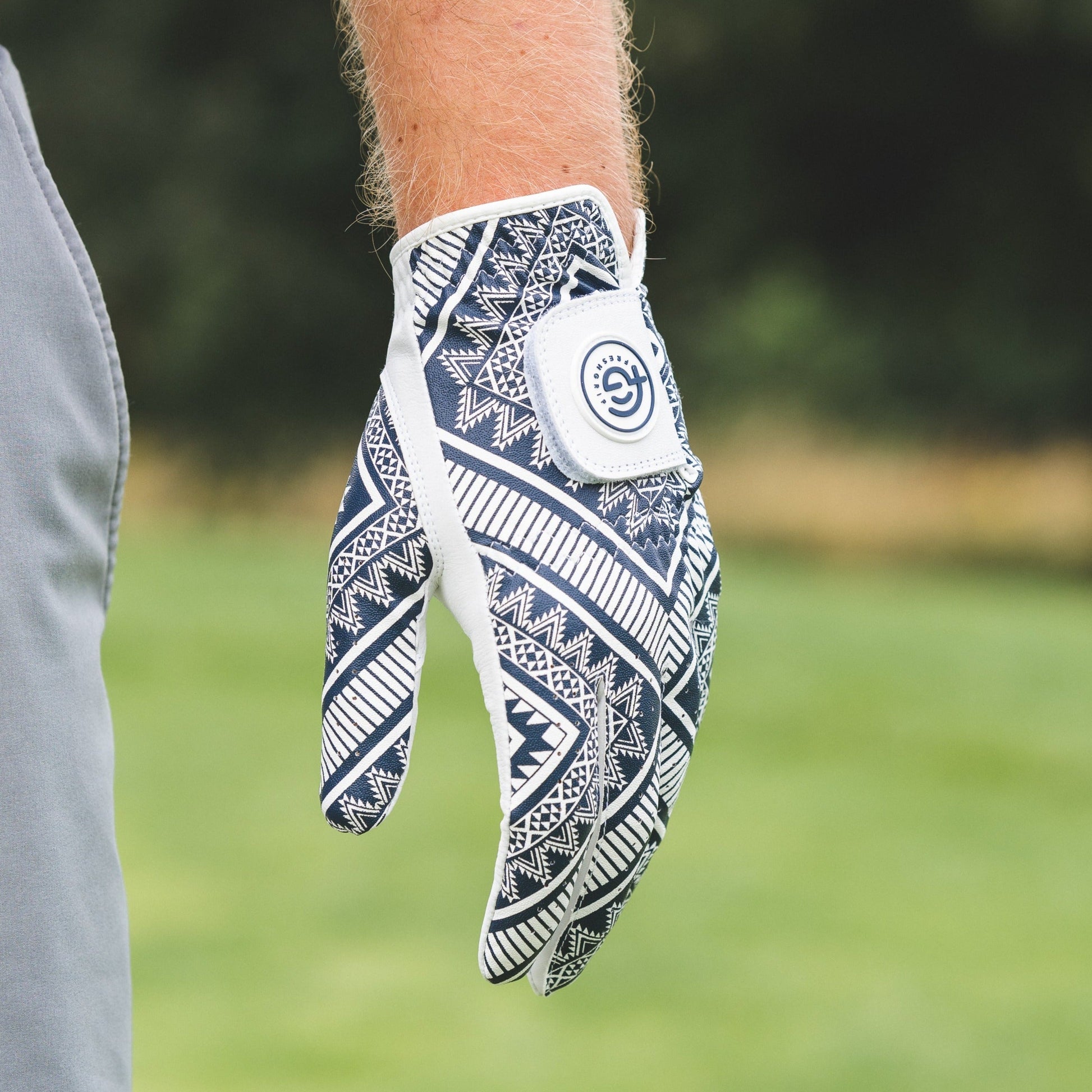 The Blue Aztec Golf Glove | Motif Collection FreshGrip ScentiMelti Wax Melts