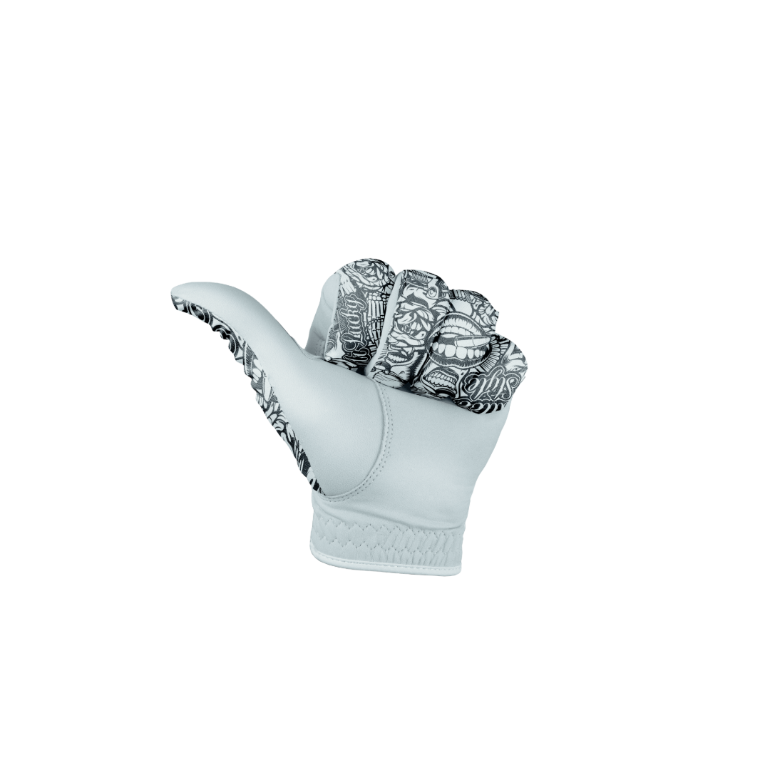 Tattoo Golf Glove | Motif Collection - ScentiMelti Home Fragrance, Beauty & Gifts UK