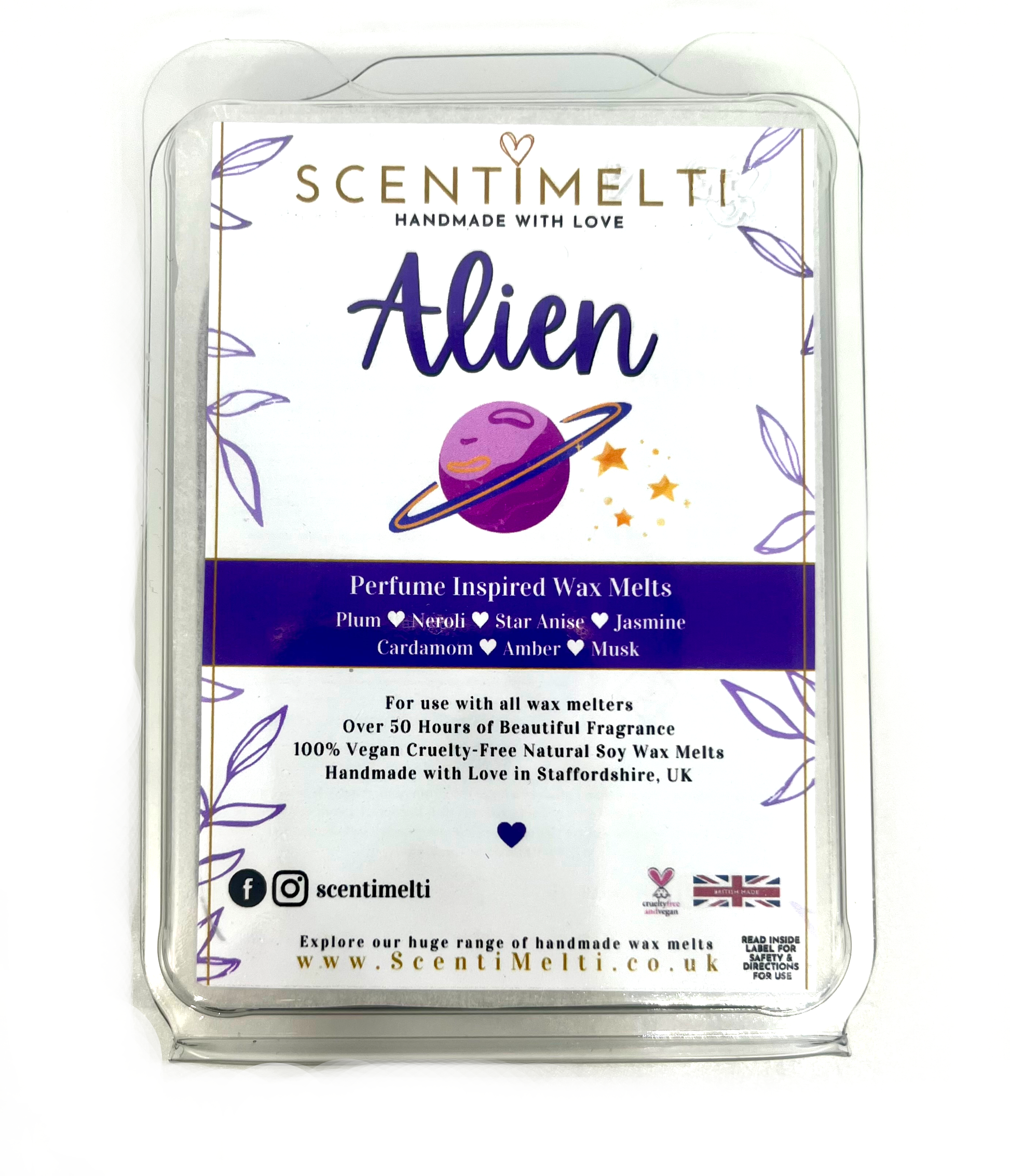 Alien Perfume Inspired Wax Melts - ScentiMelti  Alien Perfume Inspired Wax Melts