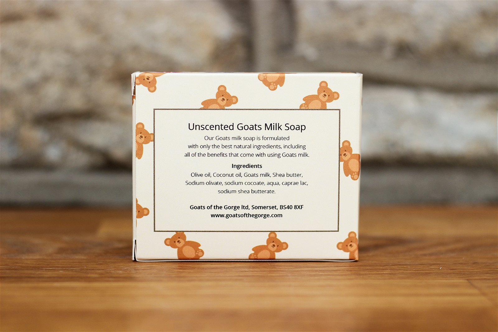 Goats Milk Soap Teddy Shape - ScentiMelti Home Fragrance, Beauty & Gifts UK