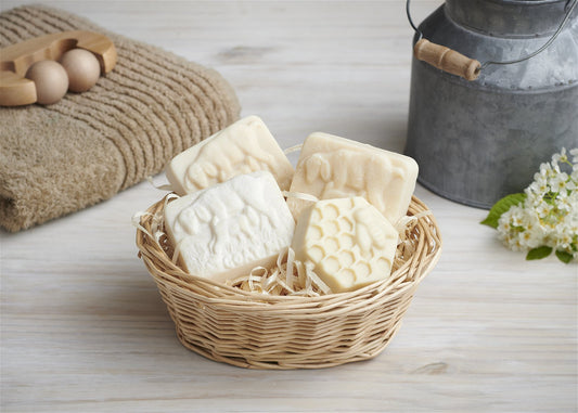 Goats Milk Soap Gift Basket - ScentiMelti Home Fragrance, Beauty & Gifts UK