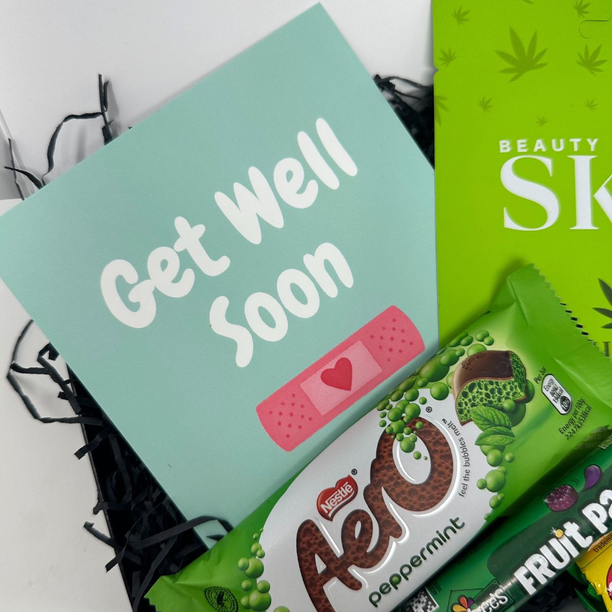 Get Well Soon Treatbox Letterbox Gift HamperWell ScentiMelti Wax Melts