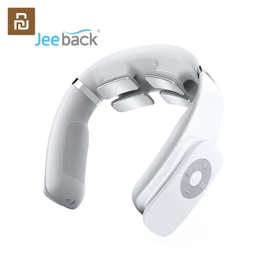 Youpin Jeeback G3 Electric Wireless Neck Massager TENS Pulse Relieve Neck Pain 4 Head Vibrator Heating Cervical Massage Tools StayFit ScentiMelti Wax Melts