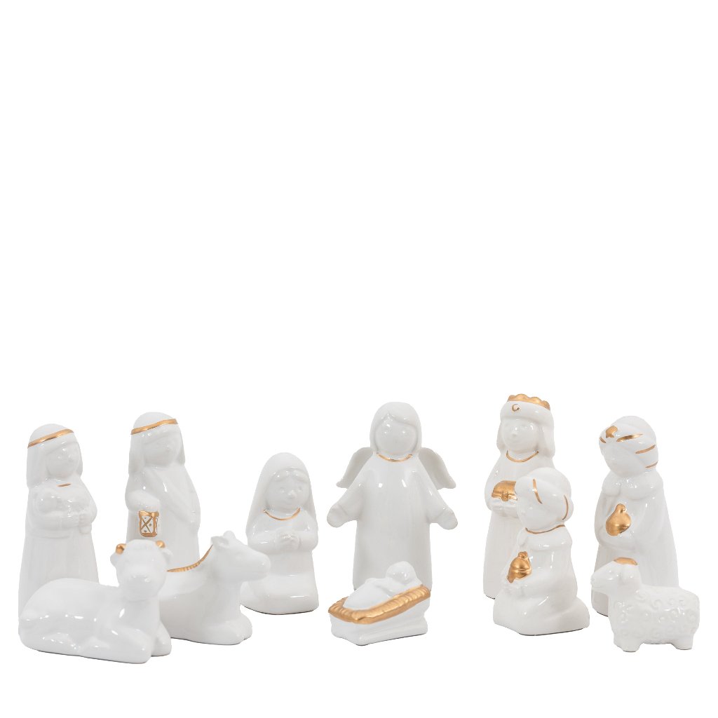 Porcelain Nativity Set - ScentiMelti Home Fragrance, Beauty & Gifts UK