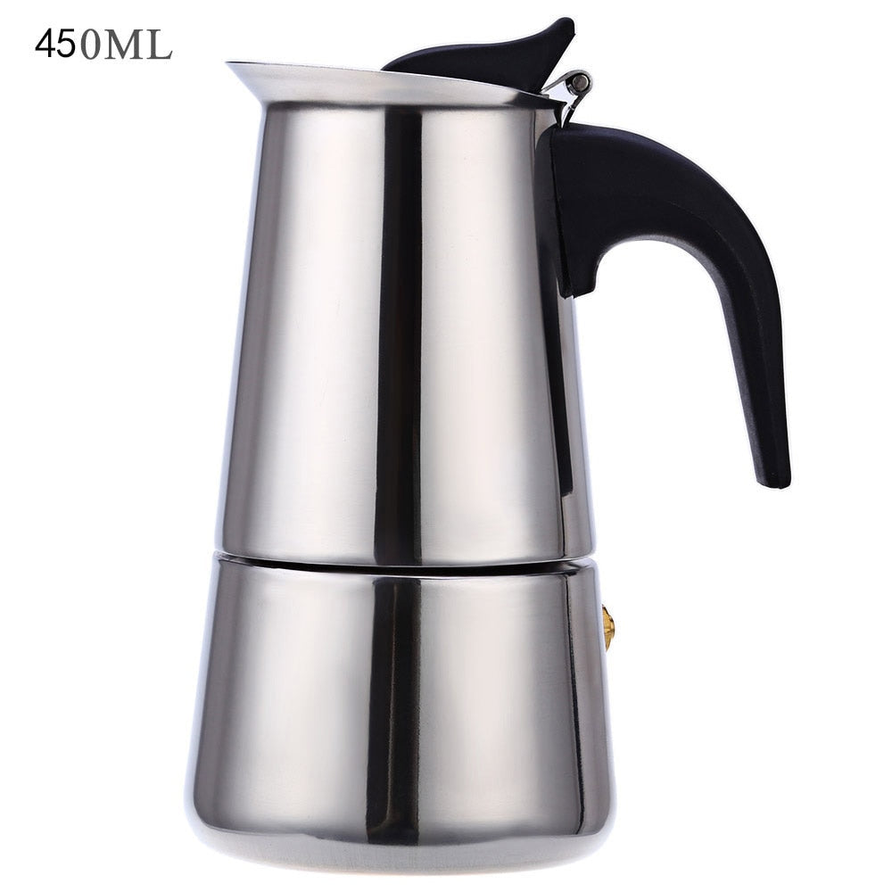 Stainless Steel Espresso & Latte Coffee Pot Wolfy`s Bar ScentiMelti Wax Melts