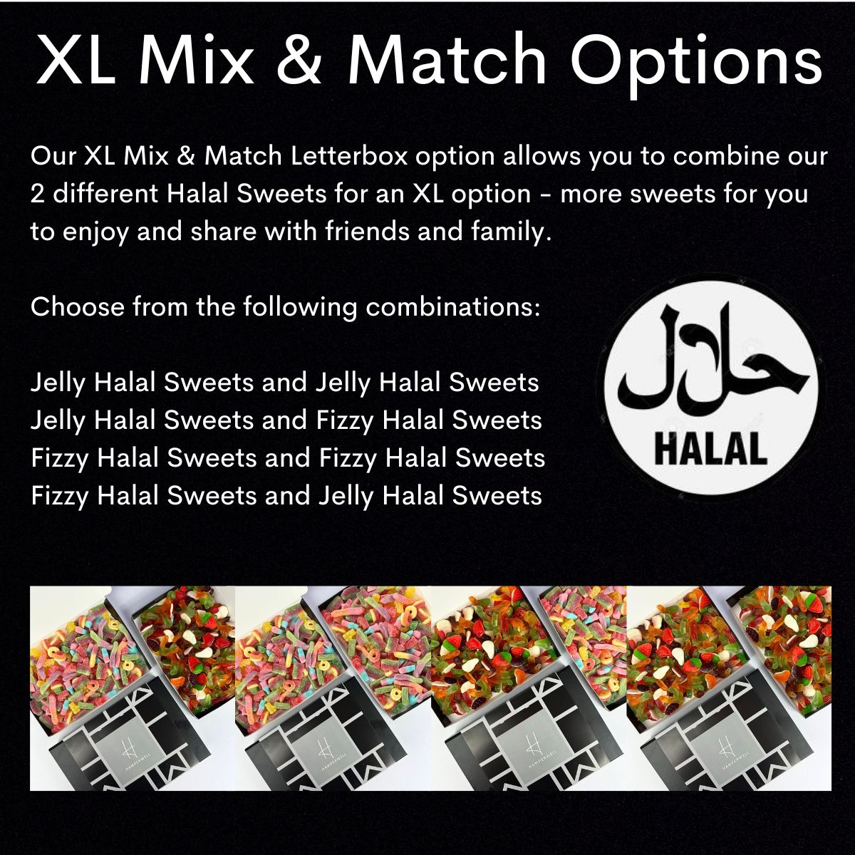 Halal Fizzy Sweets Letterbox Gift Hamper