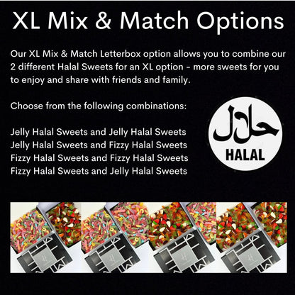 Halal Jelly Sweets Letterbox Gift Hamper