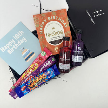 Happy 18th Birthday Treatbox Letterbox Gift - ScentiMelti Home Fragrance, Beauty & Gifts UK