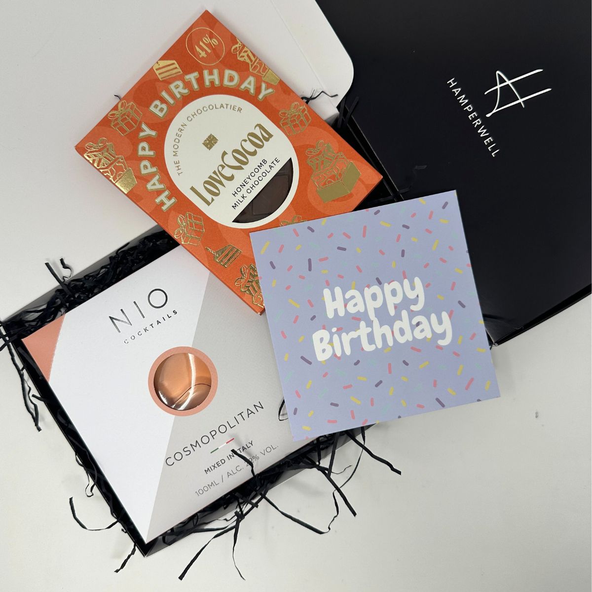 Happy Birthday Treatbox Letterbox Gift HamperWell ScentiMelti Wax Melts