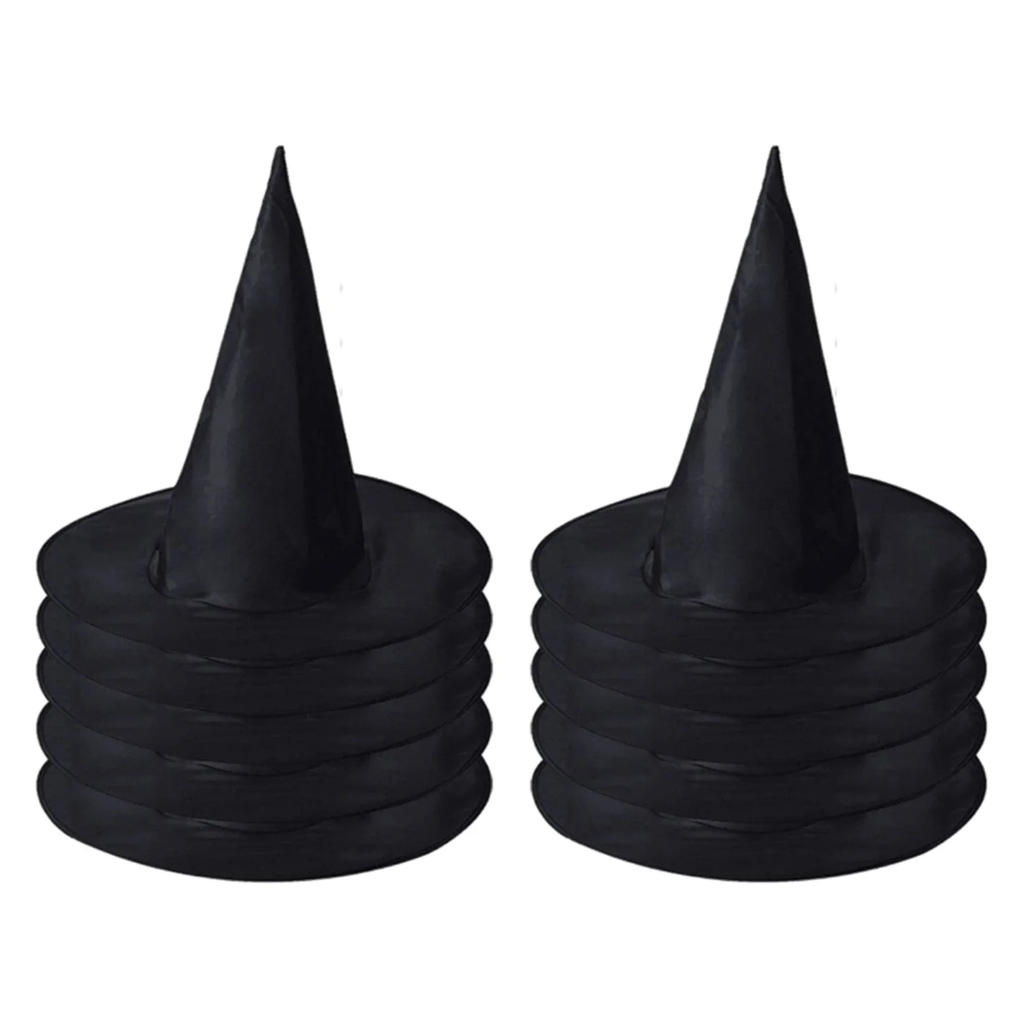 10 Pcs Halloween Black Witch Hat - ScentiMelti Home Fragrance, Beauty & Gifts UK