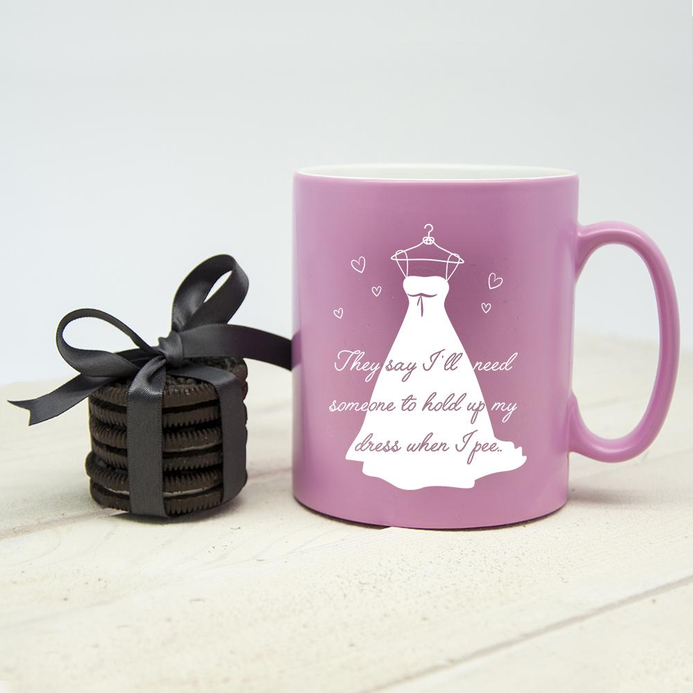 Help Me Personalised Bridesmaid Proposal Mug Sweetlea Gifts Ltd ScentiMelti Wax Melts