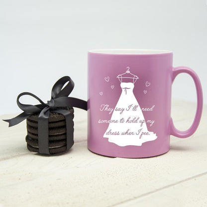 Help Me Personalised Bridesmaid Proposal Mug Sweetlea Gifts Ltd ScentiMelti Wax Melts