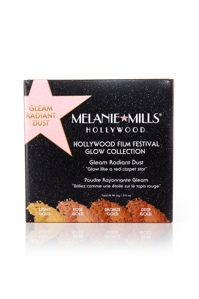 Melanie Mills Hollywood Hollywood Film Festival GLOW Collection - Gleam Radiant Dust Shimmering Loose Powder Beauty Goddess ScentiMelti Wax Melts