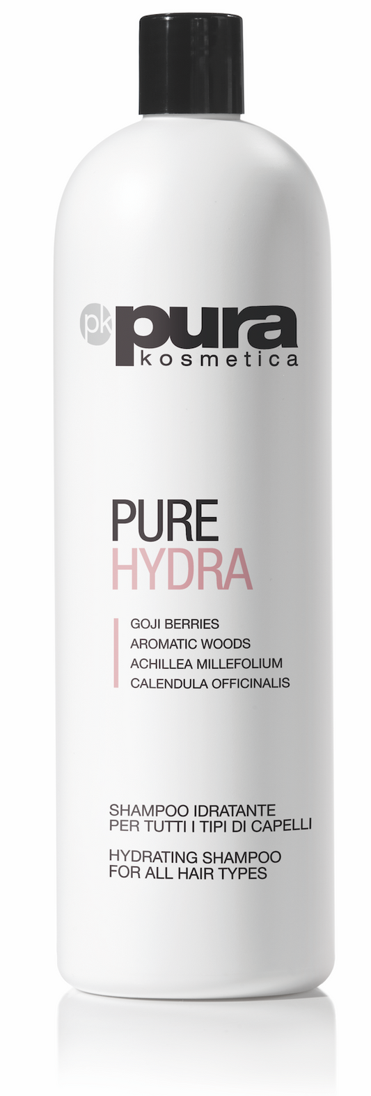 Pura Kosmetica Pure Hydra Shampoo 1000ml - ScentiMelti Home Fragrance, Beauty & Gifts UK