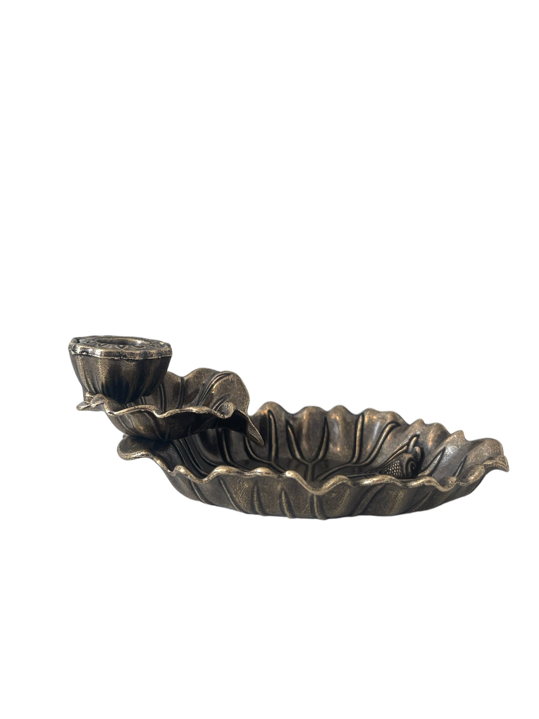 Cute Bronze Incense Cone Back Flow Burner - ScentiMelti Home Fragrance, Beauty & Gifts UK