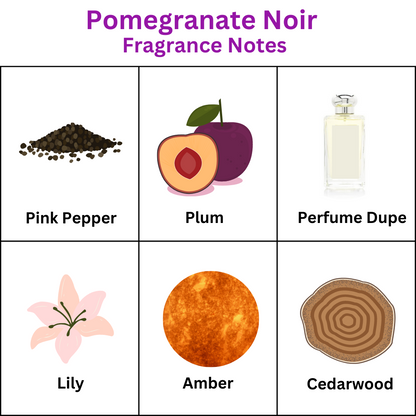 POMEGRANATE NOIR JM Fragrance Inspired Luxury Scented Upholstery Carpet Freshener 250g - ScentiMelti Home Fragrance, Beauty & Gifts UK