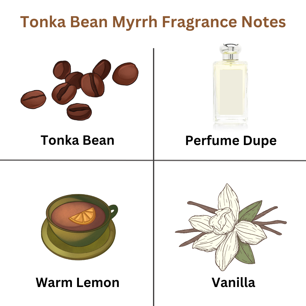 TONKA BEAN MYRRH JM Inspired Luxury Scented Upholstery Carpet Freshener 250g - ScentiMelti Home Fragrance, Beauty & Gifts UK