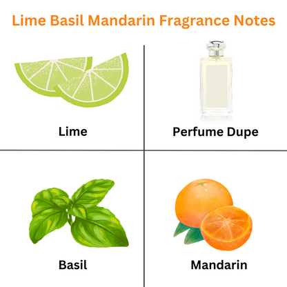 LIME BASIL MANDARIN JM | Scented Simmering Salt Granules ScentiMelti Wax Melts ScentiMelti Wax Melts