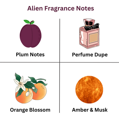 ALIEN Perfume Fragrance Inspired Luxury Scented Upholstery Carpet Freshener 250g - ScentiMelti Home Fragrance, Beauty & Gifts UK