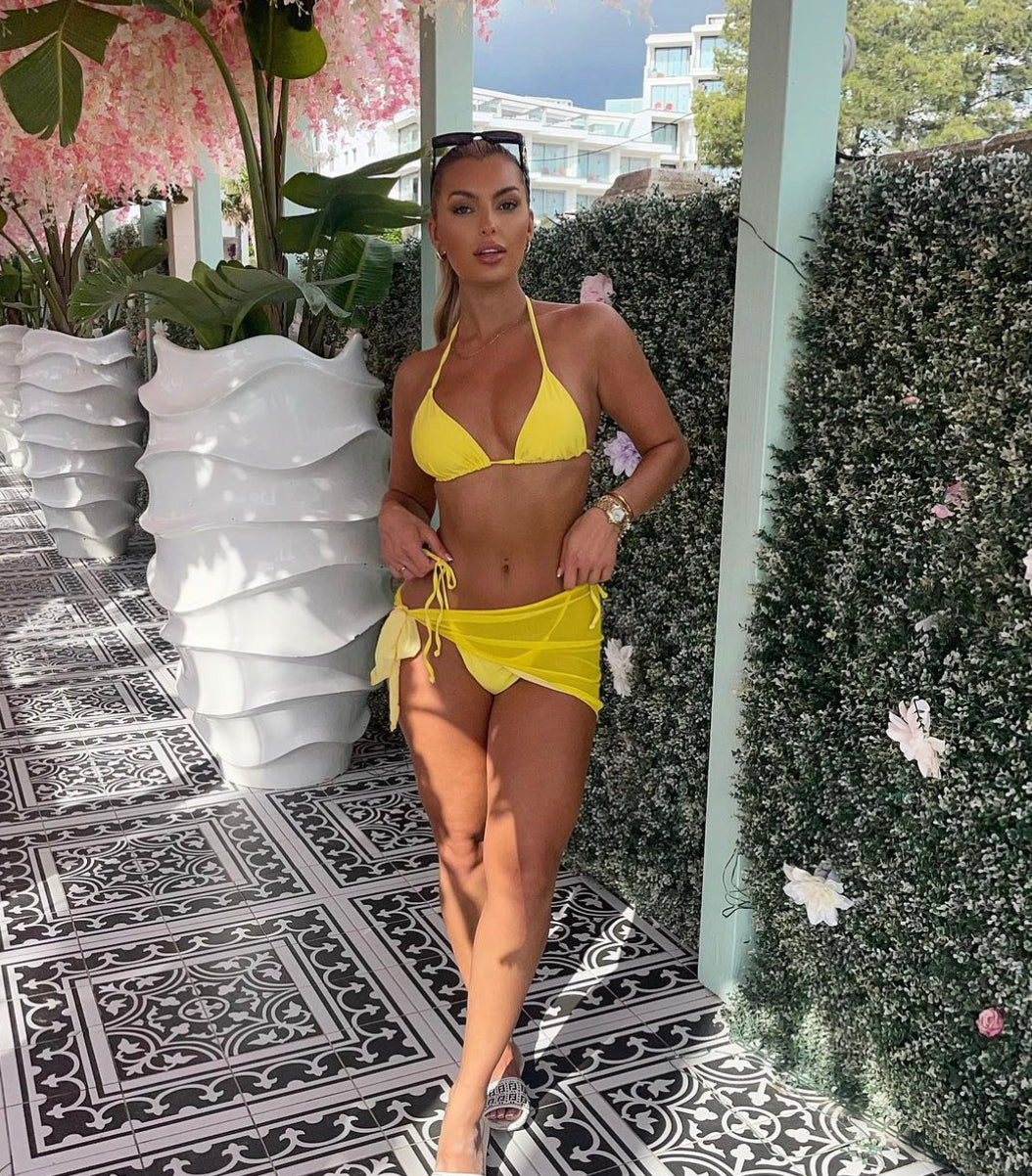 The Sunshine Bikini Set in Yellow watts that trend ScentiMelti Wax Melts