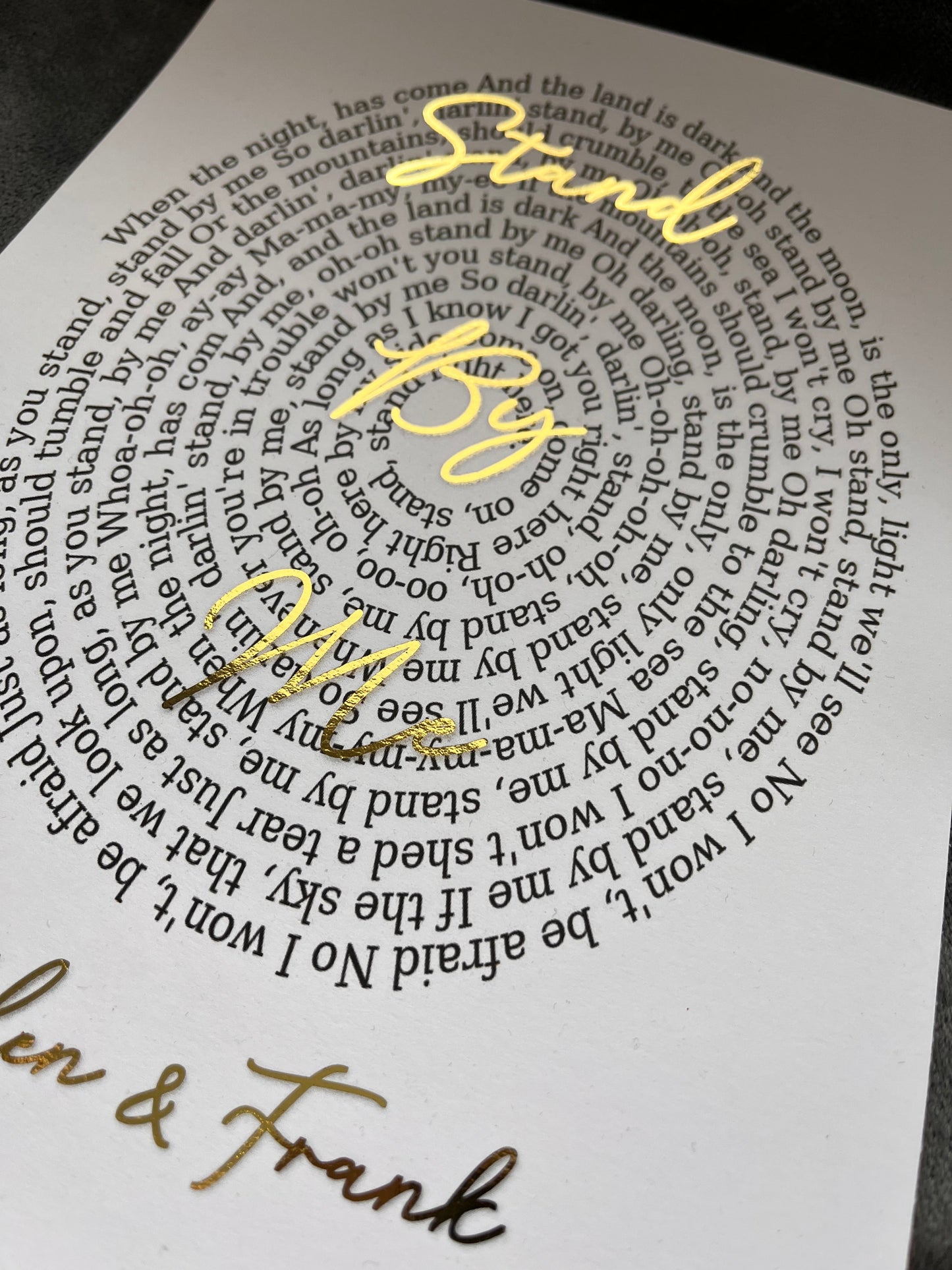 Spiral Song Lyric Prints Billies Inks ScentiMelti Wax Melts