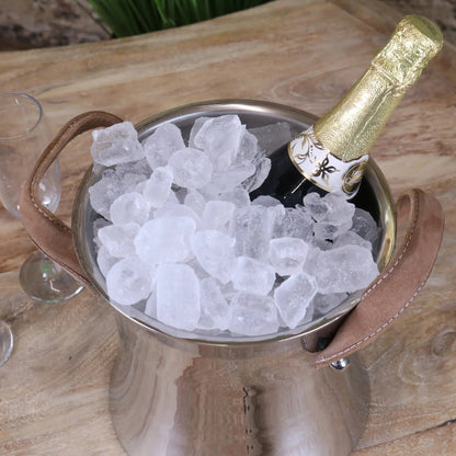 Navin Luxury Champagne Ice Bucket Double Wall - ScentiMelti Home Fragrance, Beauty & Gifts UK