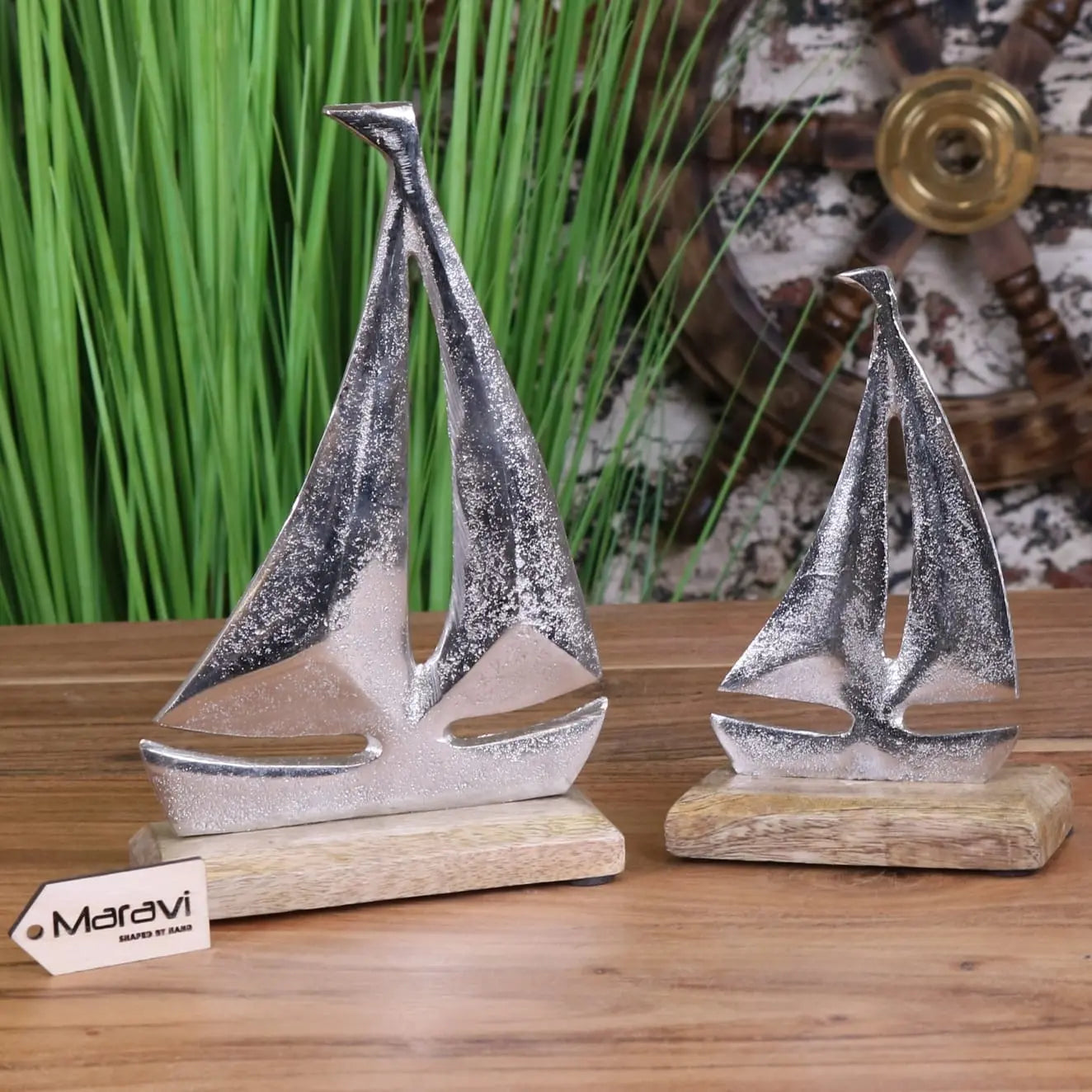 Mandvi Sailing Boat Ornament Model - ScentiMelti Home Fragrance, Beauty & Gifts UK