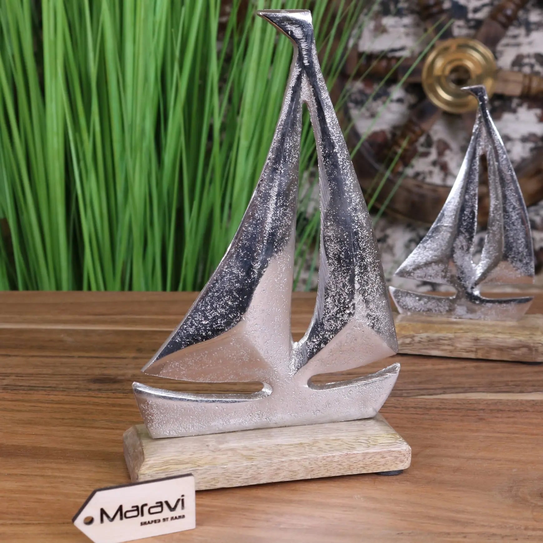 Mandvi Sailing Boat Ornament Model - ScentiMelti Home Fragrance, Beauty & Gifts UK