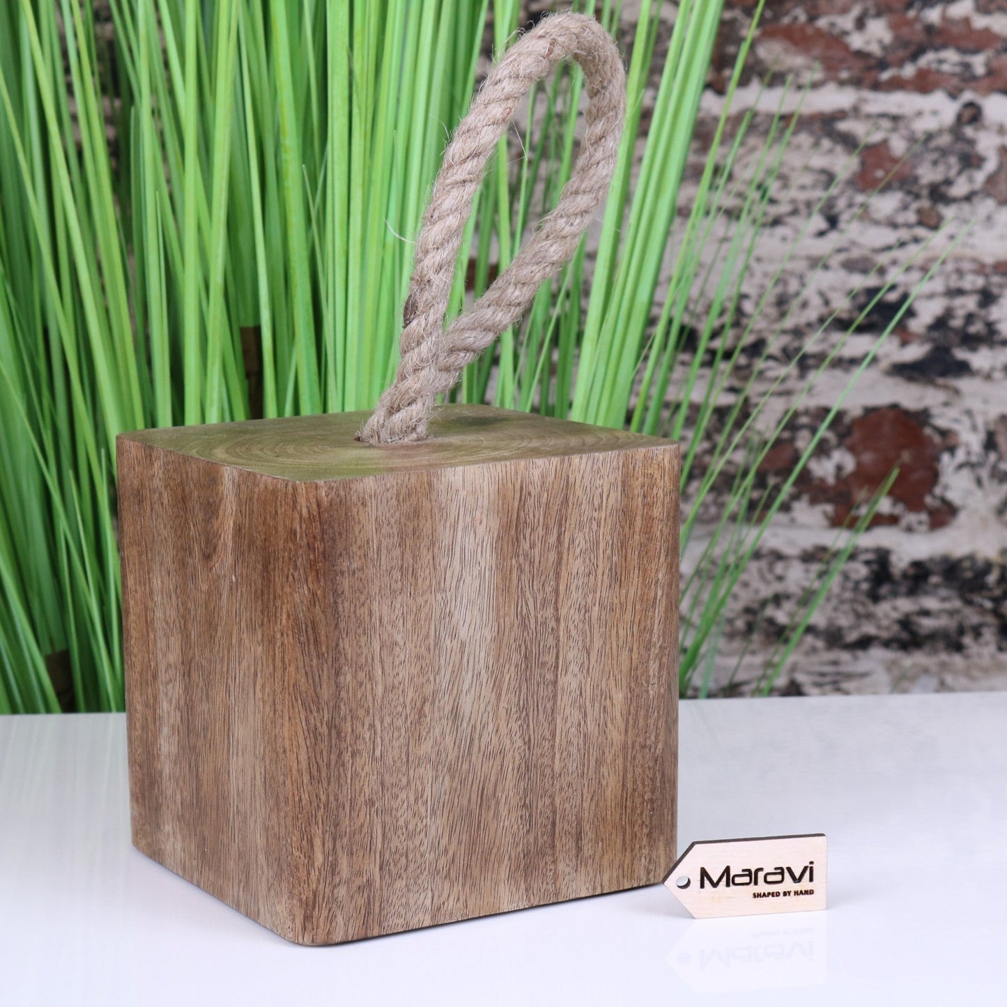 Mori Wooden Door Stop - ScentiMelti Home Fragrance, Beauty & Gifts UK