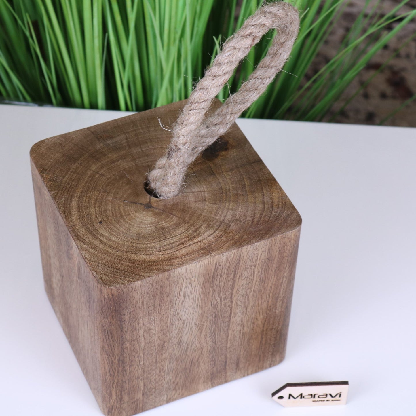 Mori Wooden Door Stop - ScentiMelti Home Fragrance, Beauty & Gifts UK