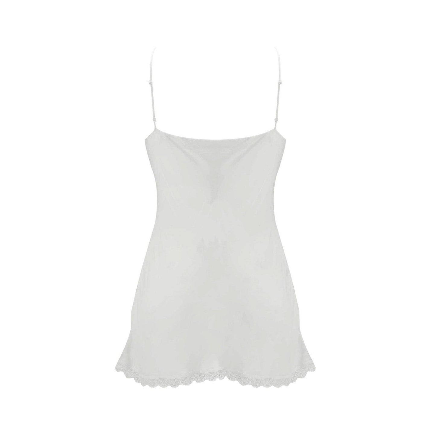 100% Pure Silk Camisole Top in White