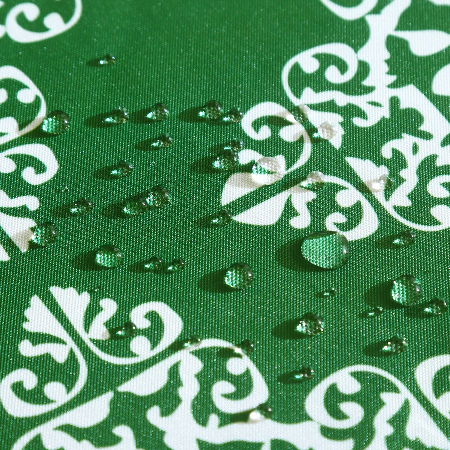 Water Resistant Indoor Outdoor Table Cloth 137x185 CM (Green) - Design TC3 - ScentiMelti Home Fragrance, Beauty & Gifts UK